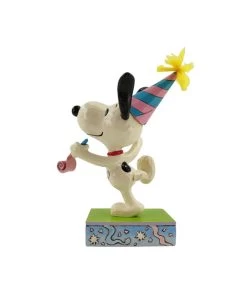 Peanuts ( Figurine Jim Shore ) Snoopy Chapeau D'anniversaire -PopGalaxy Deals Store peanuts figurine jim shore snoopy chapeau danniver 2