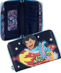 Portefeuille Loungefly Lilo Et Stitch ( Disney ) Aventure Spatiale