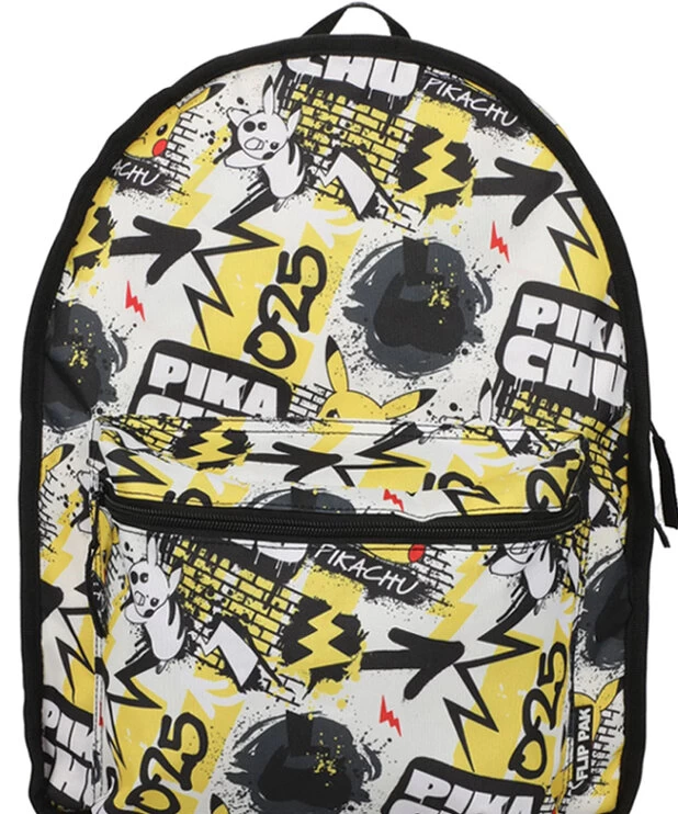 Sac à Dos Réversible En Peluche ( Pokémon ) Pikachu 2 Sac à Dos Réversible En Peluche ( Pokémon ) Pikachu - Image 2