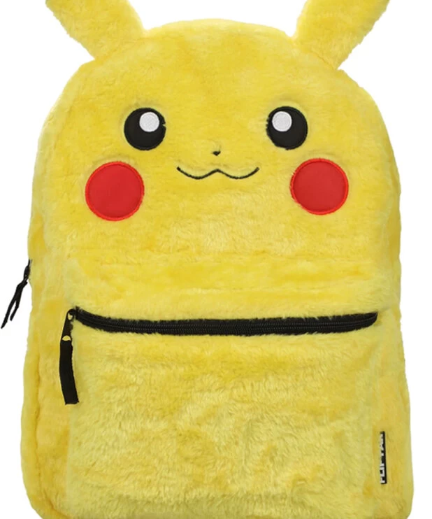 Sac à Dos Réversible En Peluche ( Pokémon ) Pikachu 1 Sac à Dos Réversible En Peluche ( Pokémon ) Pikachu
