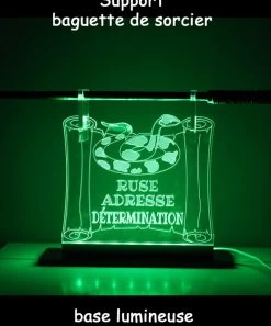 Serpent ( Support à Baguette Magique ) Base Lumineuse