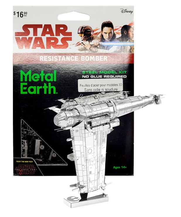 Star Wars ( Metal Earth ) Bombardier Résistance 1 Star Wars ( Metal Earth ) Bombardier Résistance