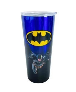 Tasse En Acier Inoxidable Avec Couvercle ( DC Comics ) Batman