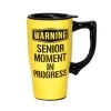 Warning Senior Moment Tasse De Transport