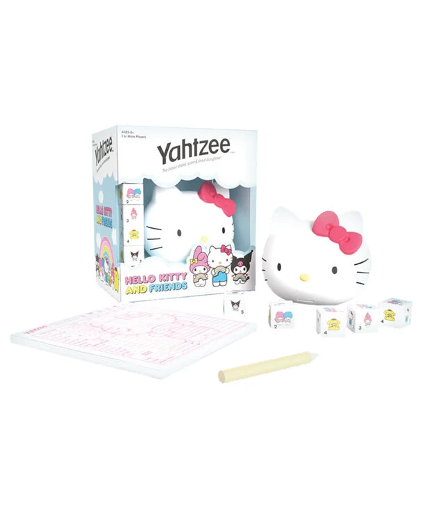 Yahtzee ( Hello Kitty ) Jeu De Dés 1 Yahtzee ( Hello Kitty ) Jeu De Dés